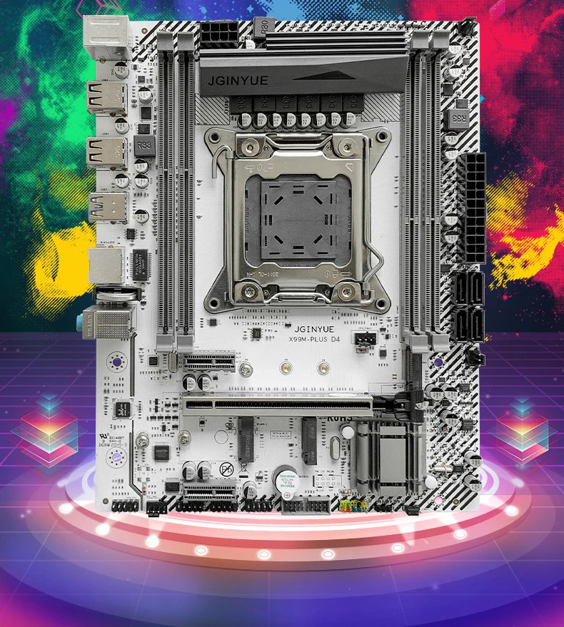 Комплект материнской платы X99 E5 2620 v3 LGA 2011 V3 ЦП DDR4 ECC ОЗУ 16 ГБ для материнская плата