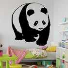 Съемные настенные наклейки AiyoAiyo с изображением животных, панды, виниловые настенные наклейки с милыми животными, домашний декор для детской спальни