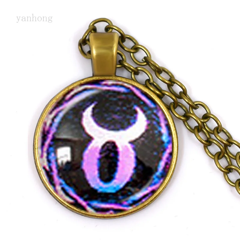 Модные ювелирные изделия ожерелье с подвеской 12 созвездий Телец близнецы