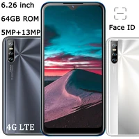 4g ram 64g rom s9 4g lte 5mp13mp smartphones 6 26inch water drop screen unlocked face id global quad core android mobile phones