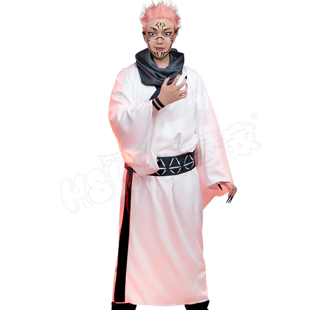 Ryo Для мужчин Sukuna Косплэй Костюм Аниме Jujutsu кайсен Сю взрослых наряды кимоно