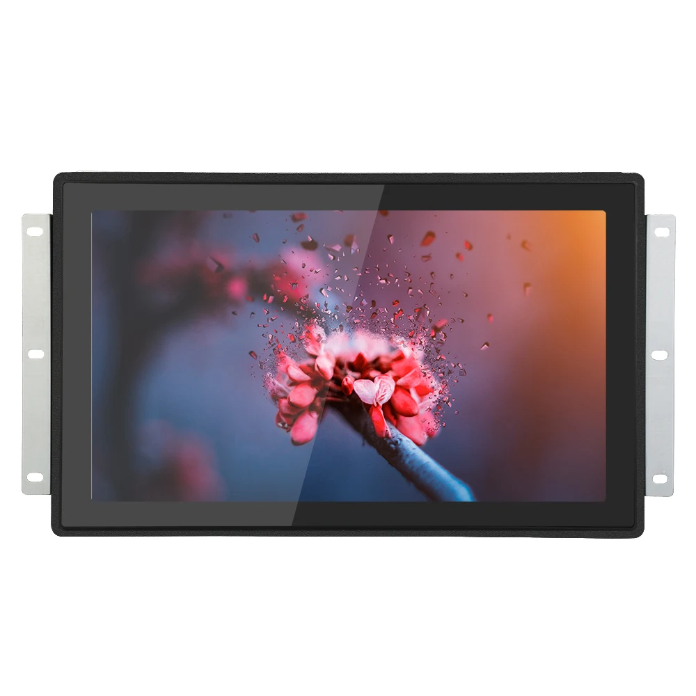 

10.1 13.3 15.6 17 18.5 19 21.5 inch capacitive touch industrial monitor HDMI DVI VGA input 1280X800 resolution 16:9 lcd display