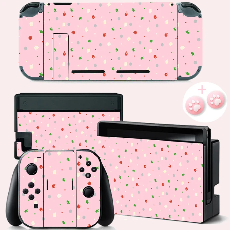 Виниловый фон для Экран кожи животных пересечения протектор наклейки Nintendo
