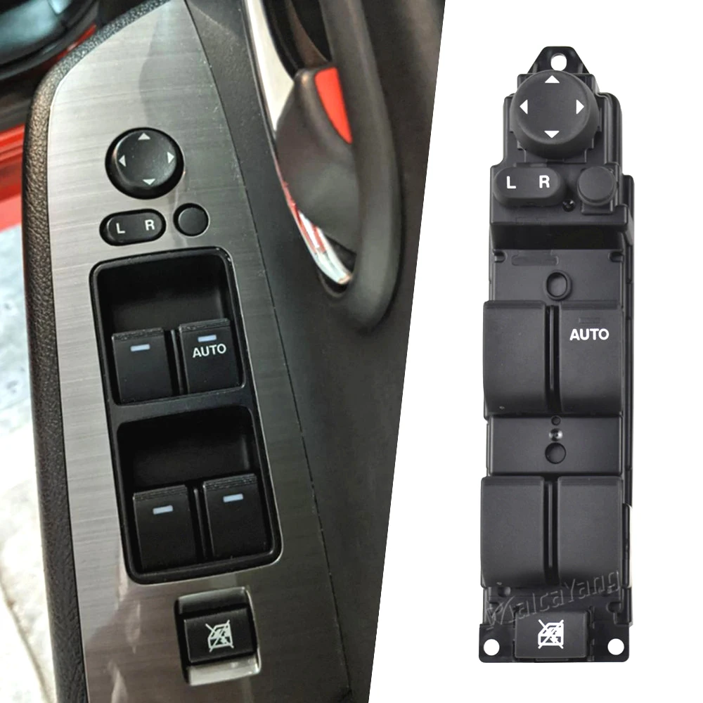 RHD Right Hand Drive Power Master Window Switch for Mazda 2 6 2008 2009 2010 2011 2012 D651-66-350A D652-66-350A