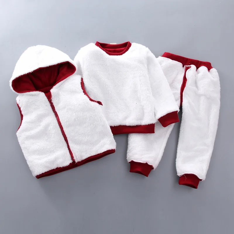 Комплект одежды с героями мультфильмов для маленьких мальчиков и девочек зимняя