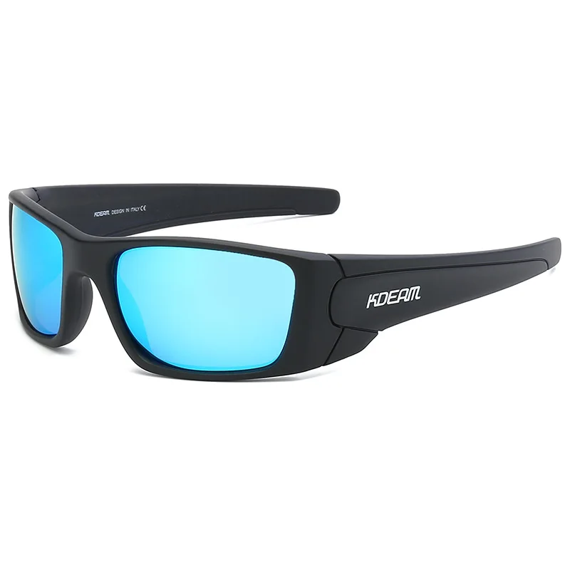 

KDEAM outdoor leisure sunglasses men's square TR90 riding glasses true film polarized fishing glasses KD555
