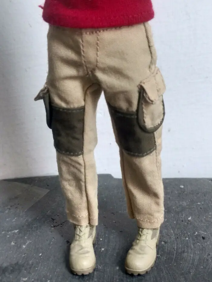 

1:12th U.S. Army Sand Combat Pants Model for 6" Doll