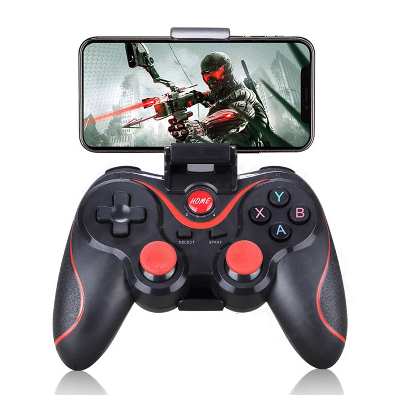 

Gamepad X3 Wireless Joystick PC Game Controller Support Bluetooth BT3.0 Joystick For Android Mobile Phone Tablet TV Box Holder