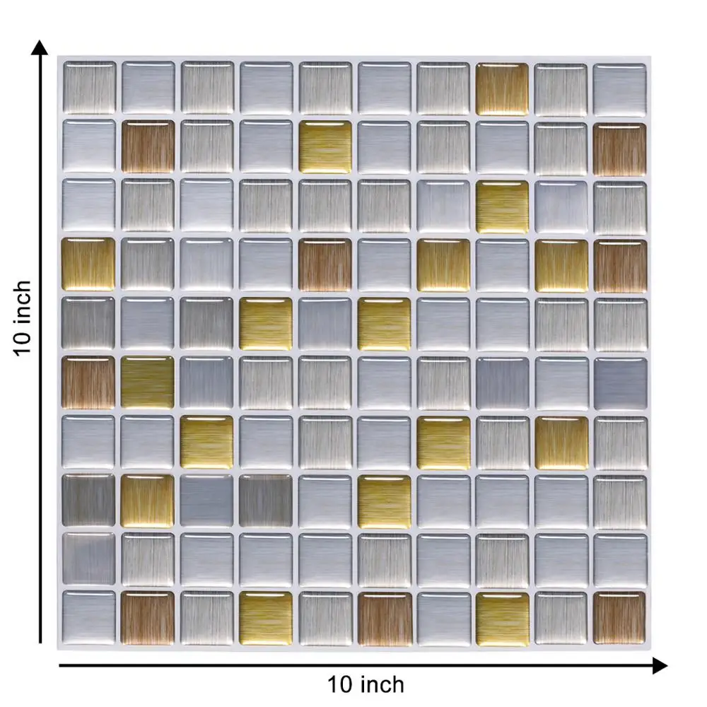 Съемный самоклеящийся стикер для настенной мозаики наклейки кухни ванной