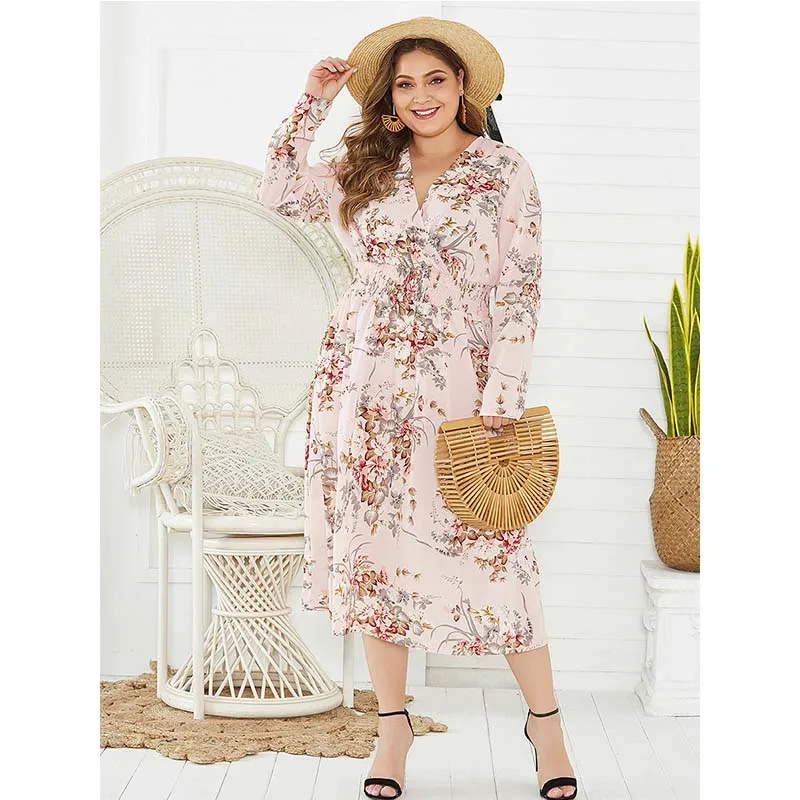 WHZHM розовые платья с длинным рукавом сексуальное нижнее белье глубоким v-образным