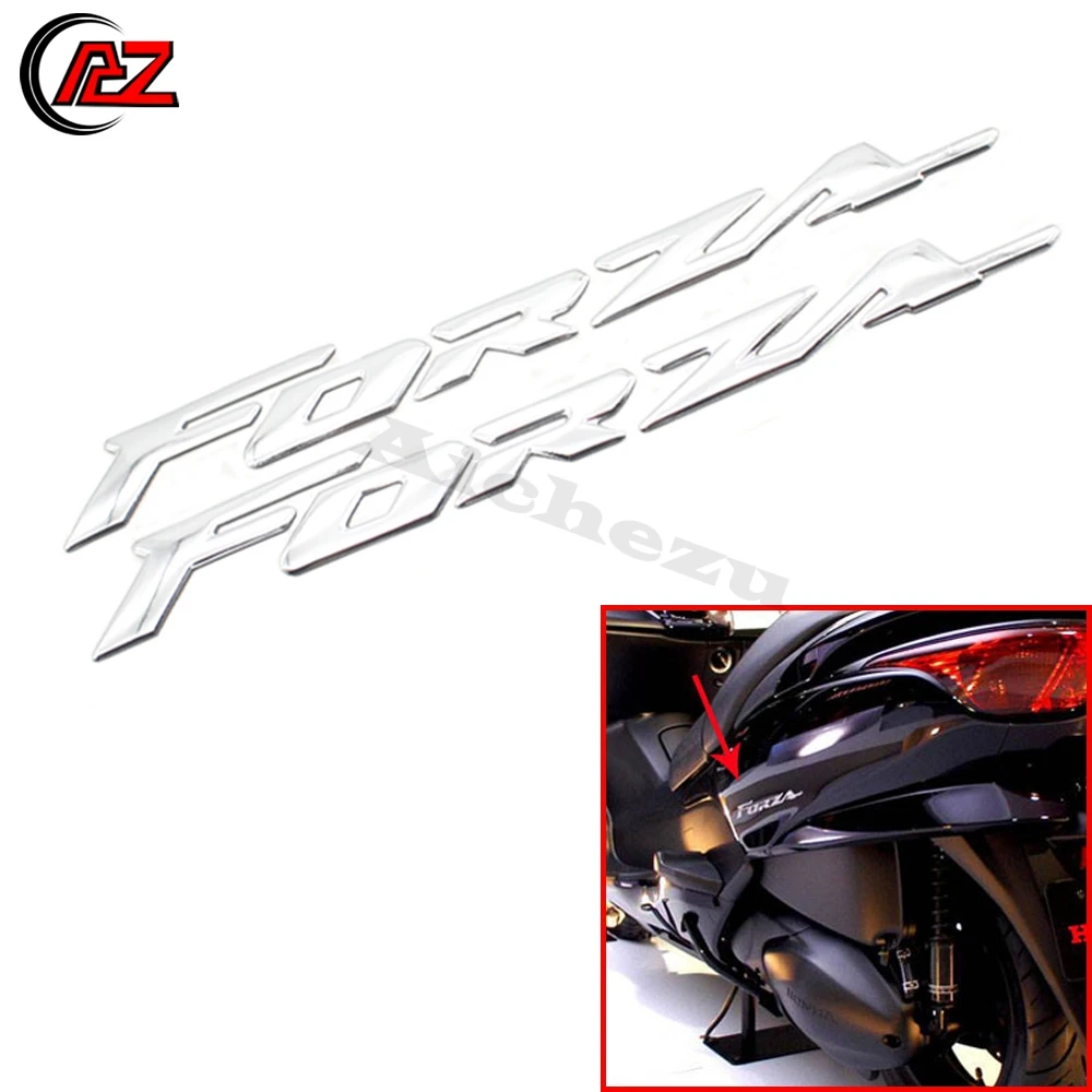 Эмблема для мотоцикла Honda FORZA 125 250 300 3d наклейка с логотипом колесного бака
