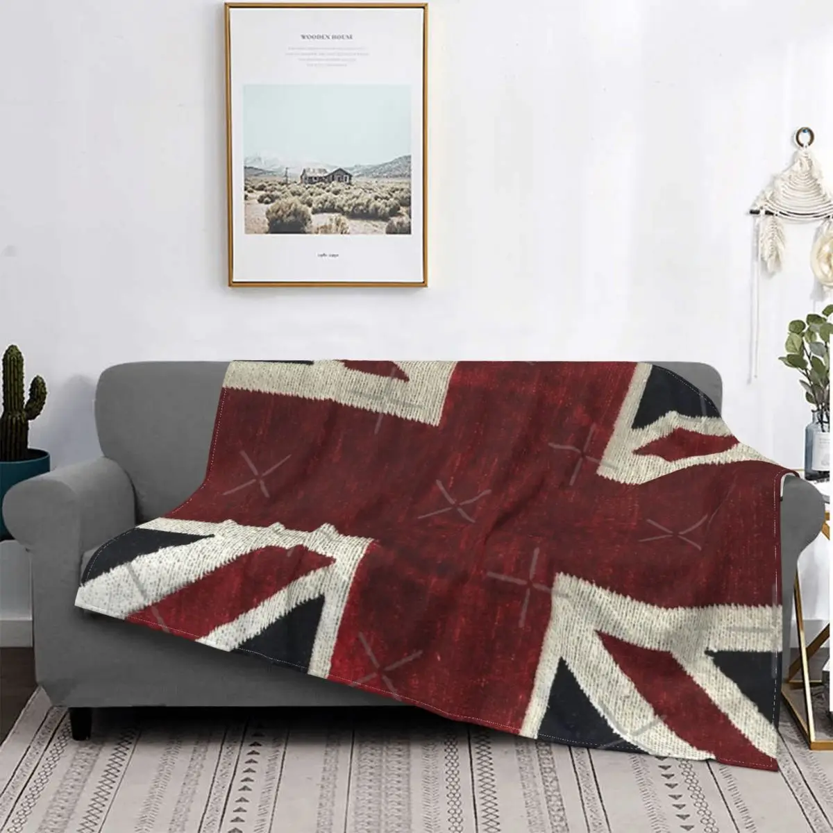 

Uk Flag Blanket Bedspread Bed Plaid Throw Sofa Cover Blanket Hoodie Blankets For Beds