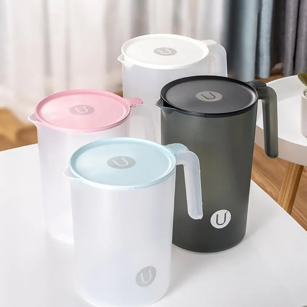 2000/2500 мл Прозрачный кувшин большой емкости холодный чайник для воды контейнер