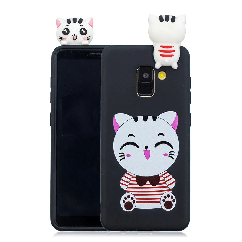 Милая панда, Единорог "," Сова "," Кошка "3D мягкий TPU чехол для samsung J4 J6 A6 A8 плюс A7 A10 A20 A30 A50 A10S A20S A30S A50S чехол Coque