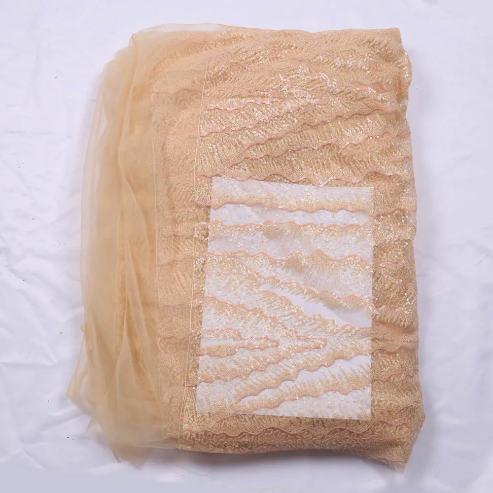 Кружевная ткань с вышивкой в африканском стиле французская сетчатая кружевная