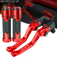 motorcycle accessories aluminum brake clutch levers handlebar handl hand grips ends for kymco xciting 250 300 400 500 all years