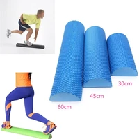 half round yoga block eva foam roller balance pad yoga pilates for muscle restoration physical therapy