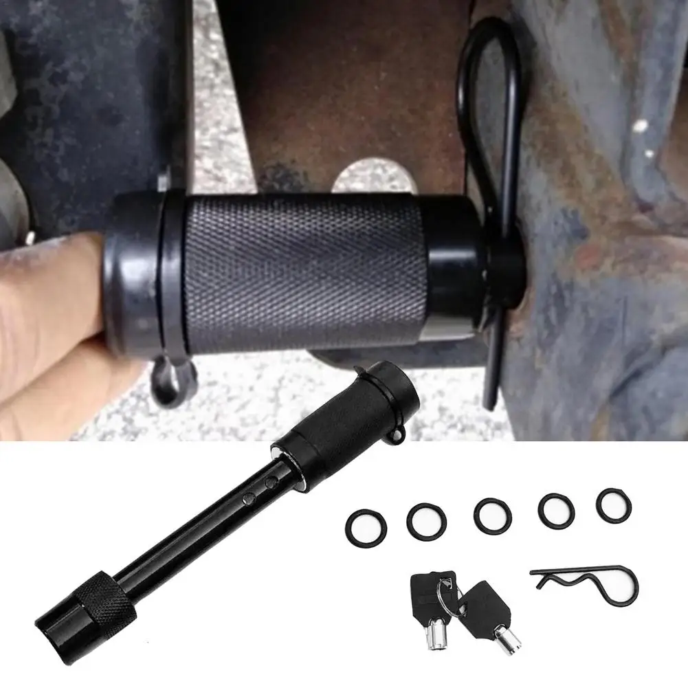 

Extended Trailer Pin Lock Dumbbell Trailer Lock Durable RV Lock High-strength Steel Off-road Vehicle Transportation Car Supplies
