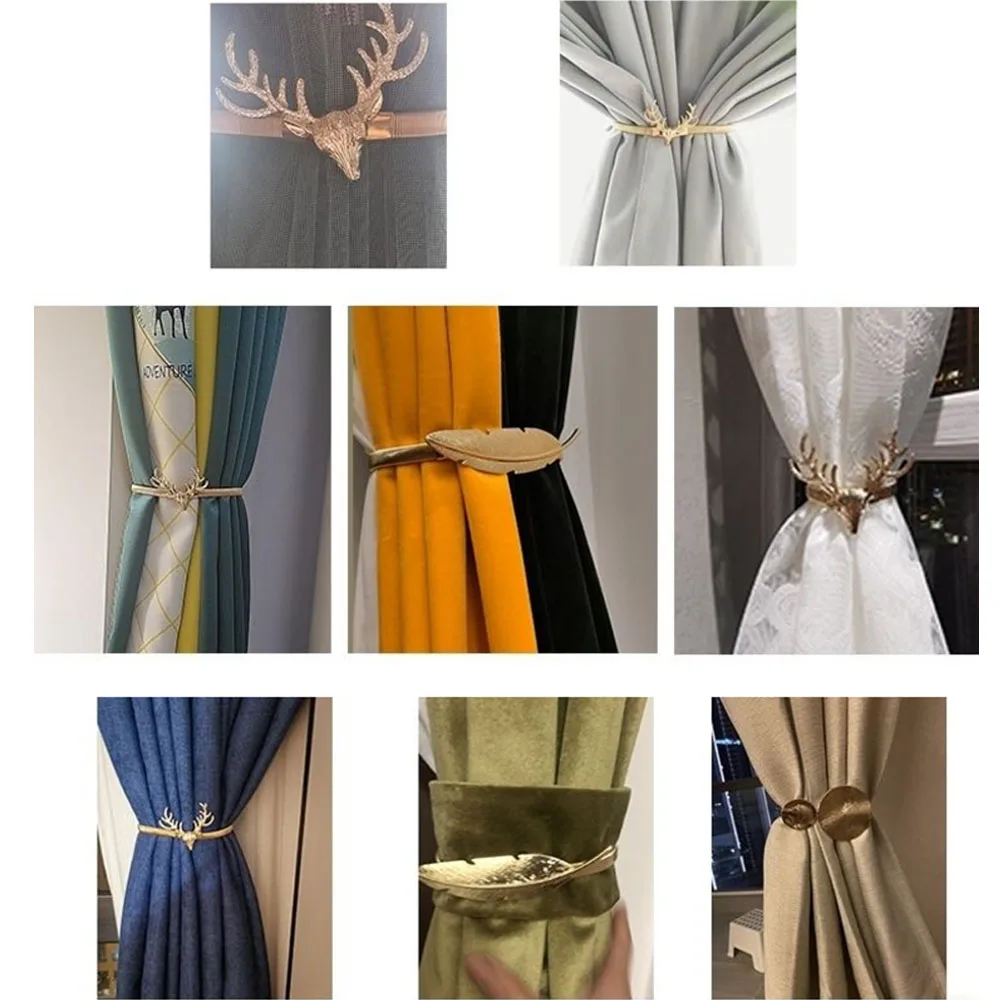 Зажимы для штор крючки пряжки украшение дома металлический зажим | Дом и сад