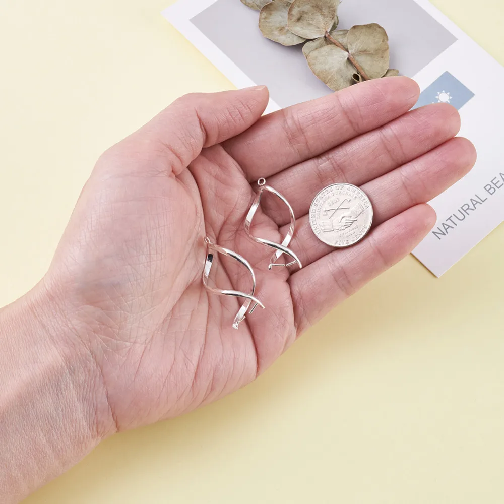 10 шт. поворотные латунные зажимы для подвесок | Украшения и аксессуары