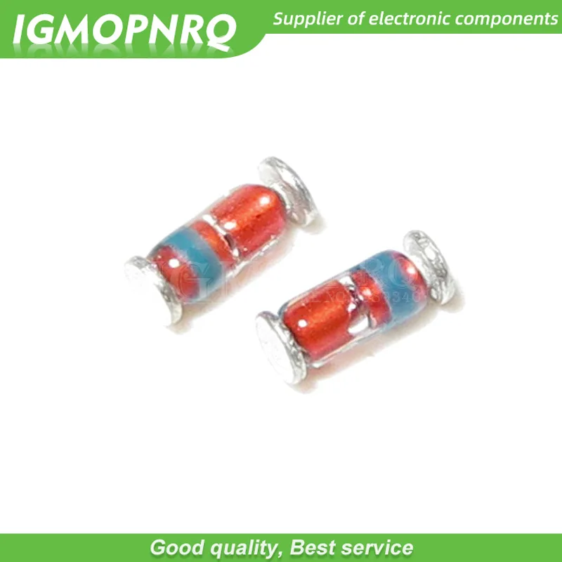 200 шт. ZMM 3V 3V3 3V9 4V7 5V1 7V5 8V2 10V 12V 15V 16V 18V 20V 24V LL34 SMD зеленое устройство стабилитрон с