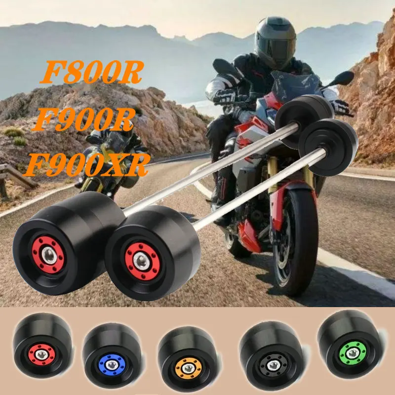 Для BMW F900R F900XR F 900 R XR 2019 2020 мотоцикл передняя и задняя ось вилка крушение ползунки
