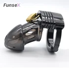 Регулируемая Мужская секс-игрушка с замком целомудрия SM раб связанная клетка для пениса кольцо для пениса для взрослых игр для парэротические игрушки для анального секса