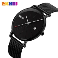 skmei top brand casual men women quartz watches 30m waterproof big dial calendar business male watch relogio masculino reloj