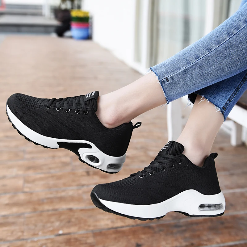 

Women Running Shoes Breathable Casual Shoes Outdoor Sports Shoes Air Cushion Running Gym Female Sneakers Shoes Tenis Feminino