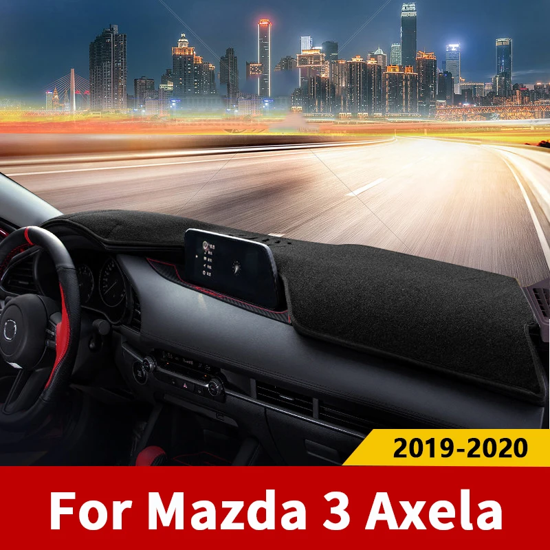

Car Dashboard Covers Mat Avoid Light Pad Sun Shade Carpets trims Protector Non-Slip LHD For MAZDA 3 Axela 2019 2020 Accessories