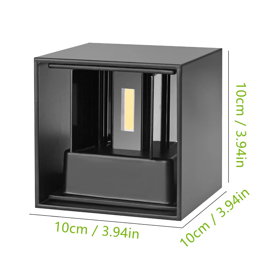 Светодиодный водонепроницаемый настенный светильник уличное освесветильник с