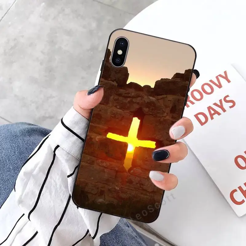 Иисус Христос Крест для мобильного телефона чехлы iPhone 11 12 Ipad мини iPad pro XS MAX 8 7 6 6S Plus