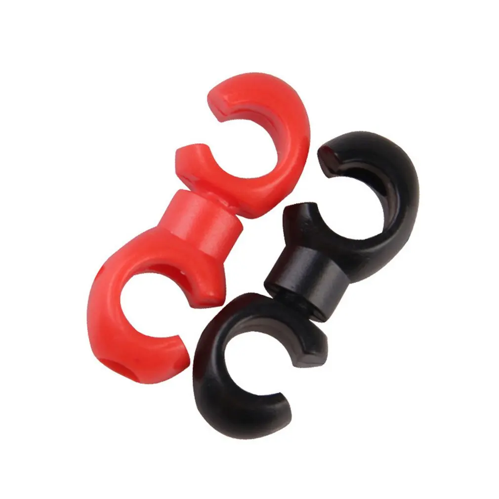 

10Pcs S Style Buckle Bike Brake Derailleur Shift Cable Line Tube Rotatable MTB Brake Line Pipeline Storage Device Ring Clasp