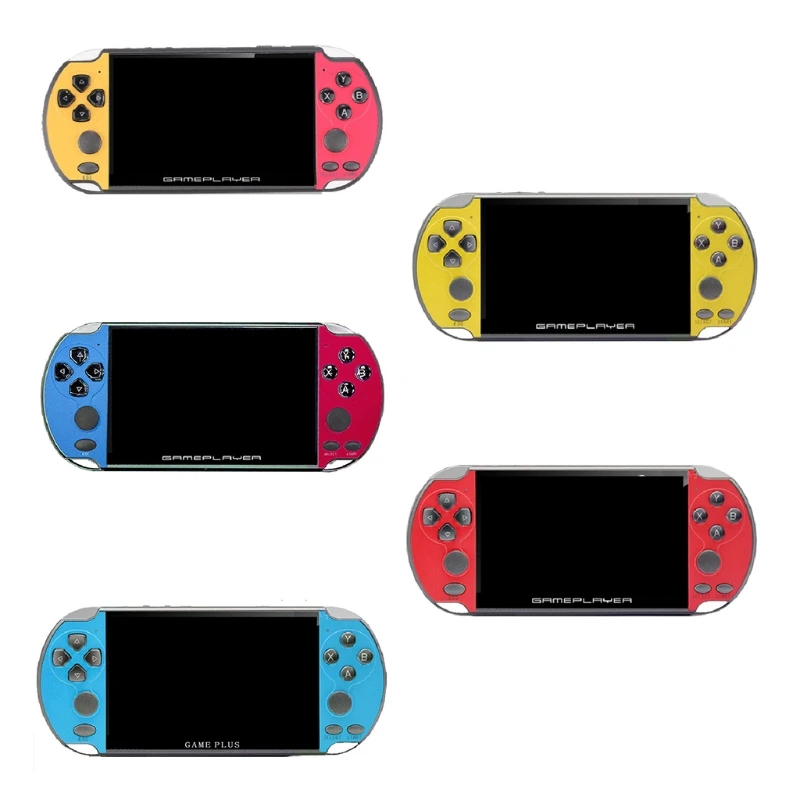 

X7 Plus 5.1" LCD Game Machine Double Rocker Handheld Retro Game Console 67JA