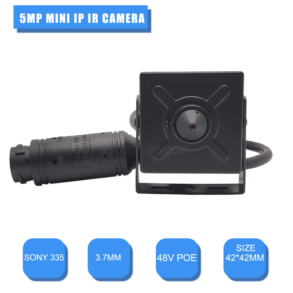Мини камера видеонаблюдения HD 5 Мп POE SONY 335 H.265 P2P Onvif|Камеры видеонаблюдения| |