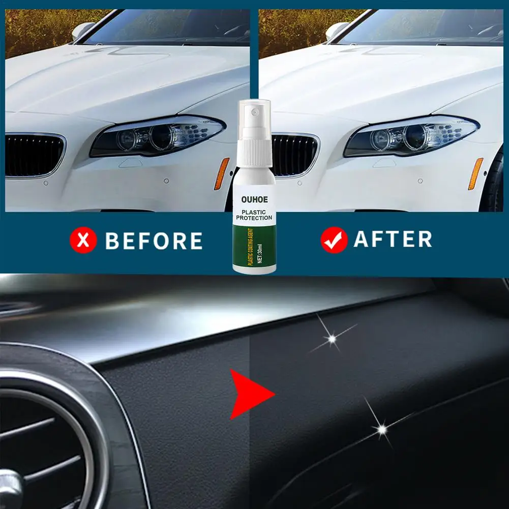 

Interior Wax Retreading Agent Dustproof Leather Refurbishment Agent 120ml Car Foam Cleaner Seat Home Cleaning Cleaner