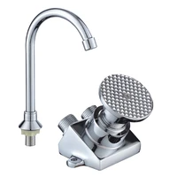 foot operated faucet switch single cold food factory factory foot operated tilt basin washbasin tap for hospitals vanity faucet