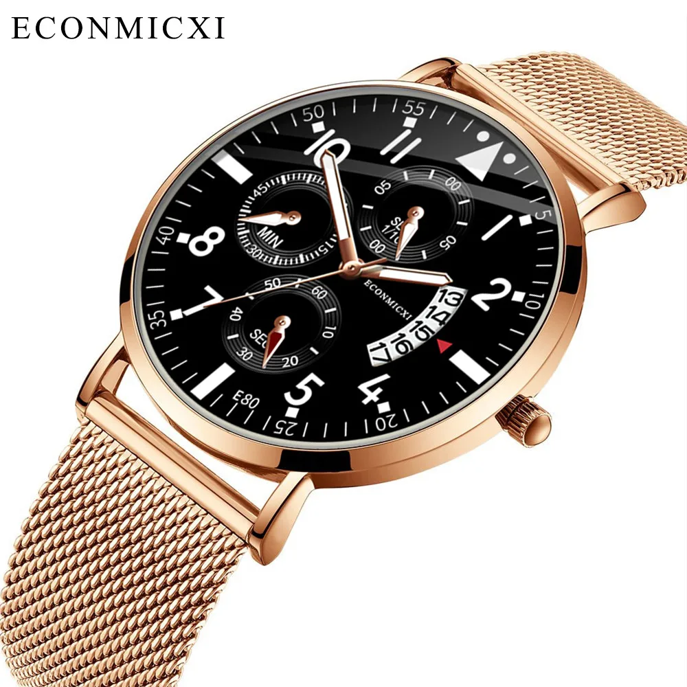 

Luxury Men’s Quartz Analog Watch Fashion Ultra Thin Waterproof Wristwatch relogio masculino Fashion watch men часы мужские