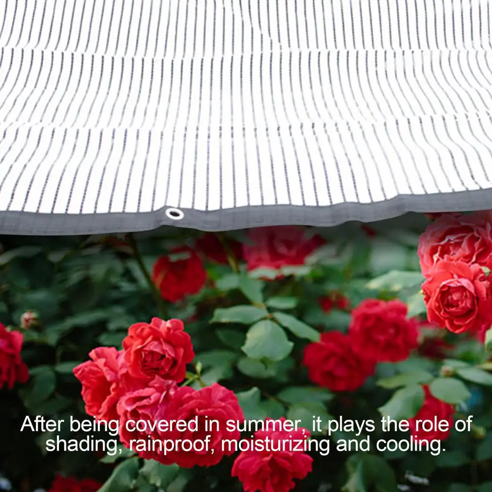 75% Солнцезащитная сетка светоотражающая из ПЭ брезента Непромокаемая ткань для