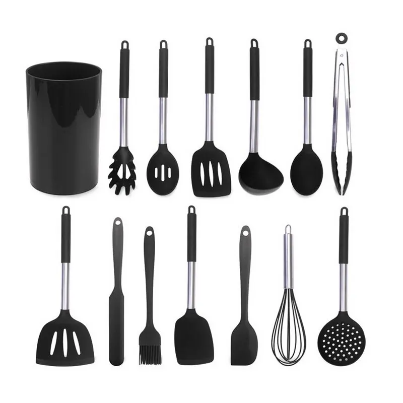 36 шт./компл. набор силиконовых кухонных инструментов инструменты для