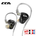 CCA CA16 PRO 7BA + 1DD гибридные драйверы в ухо наушники HIFI наушники для мониторинга спортивного шума с 2PIN кабелем C12 ZSX ZAS ZAX VX PRO