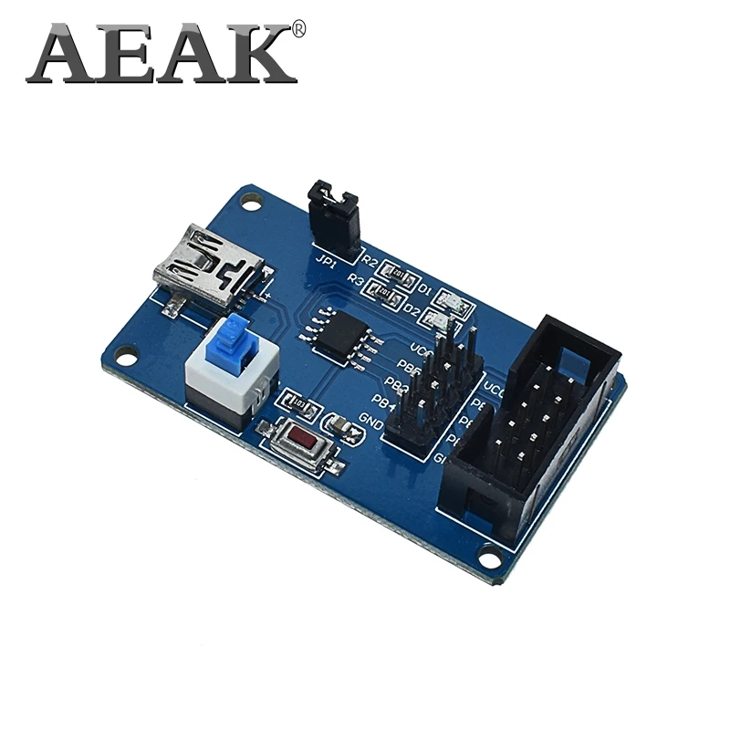 AEAK Attiny13 доска для разработки AVR Attiny13A SSU обучения экспериментальные тестовые