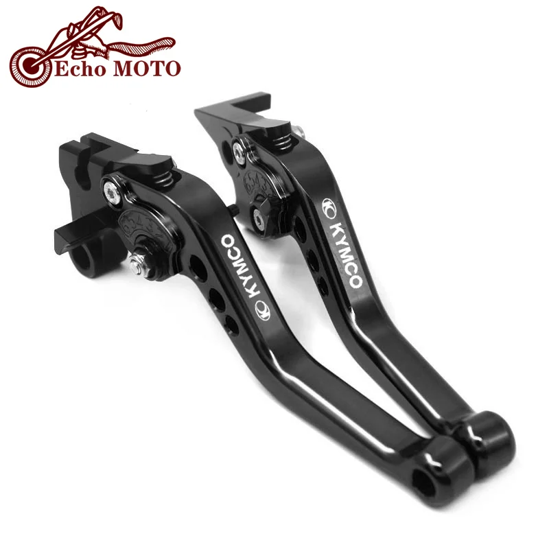 

Met Logo Motorcycle Verstelbare Rem Koppeling Hevels Korte Voor Kymco Downtown Xciting K-XCT CK250T 300 CK300T Abs 400 500RI S40