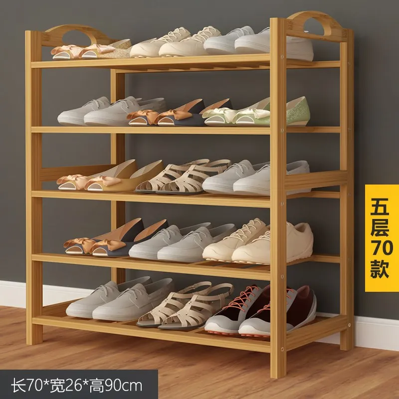 

Bamboo Wood Shoe Rack Entryway Shoe Shelf Storage Organizer plant Stand home Storage Shelf Rack Organizer For Bathroom Kitchen