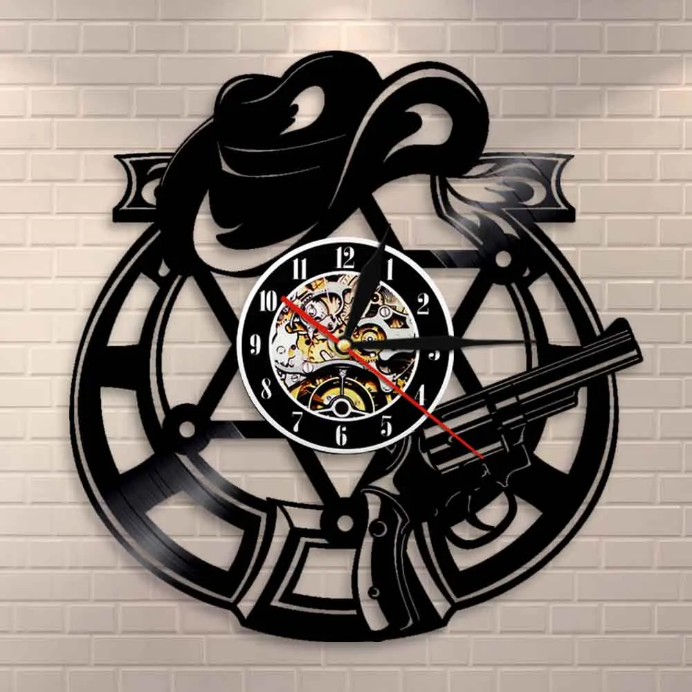 Ковбойские револьверные пистолеты оружие шляпа западные домашние украшения