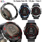 BEHUA модный стальной Смарт-часы чехол для Garmin Fenix 5X  5X plus  Fenix 5 Циферблат Безель кольцо Стайлинг клейкий защитный чехол