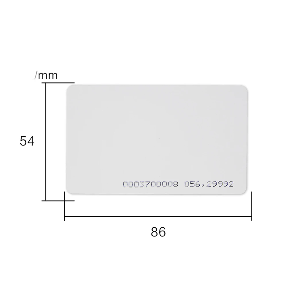 RFID карты 125 кГц EM4100 TK4100 смарт карт проксимити метка для системы контроля