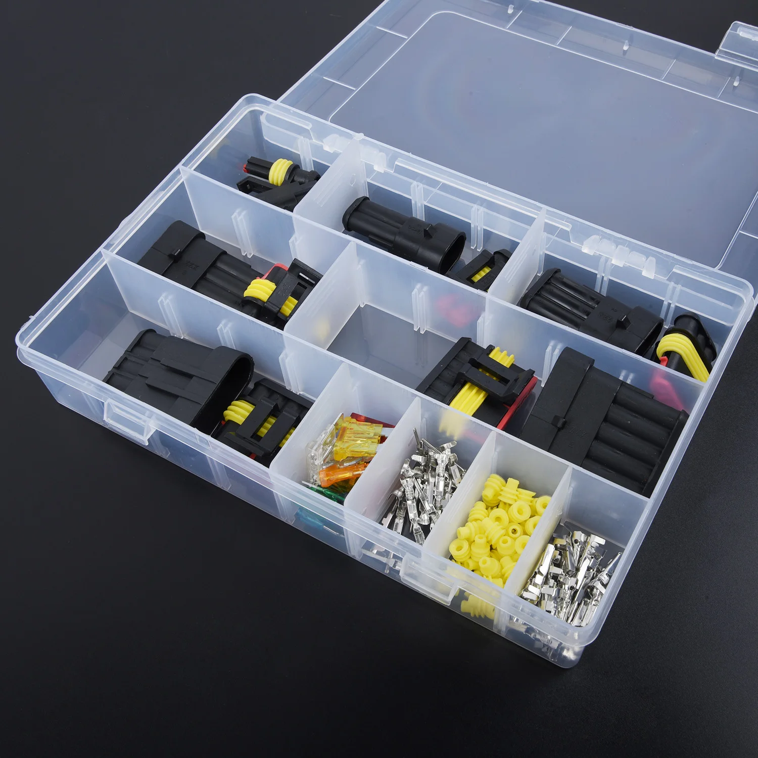 1 6 Pin Way Автомобильный Электрический провод водонепроницаемый разъем клемма