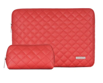 Style 3 Red sets PU Кожаный противоударный чехол для ноутбука 14 14,1 для Macbook Air 13 Pro 15 Touch Bar чехол для Xiaomi Asus lenovo hp сумки для ноутбука - Цвет: Style 3 Red sets