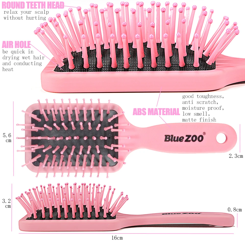 2 шт./компл. синий зоопарк гребень для волос девочек детская одежда сна розового